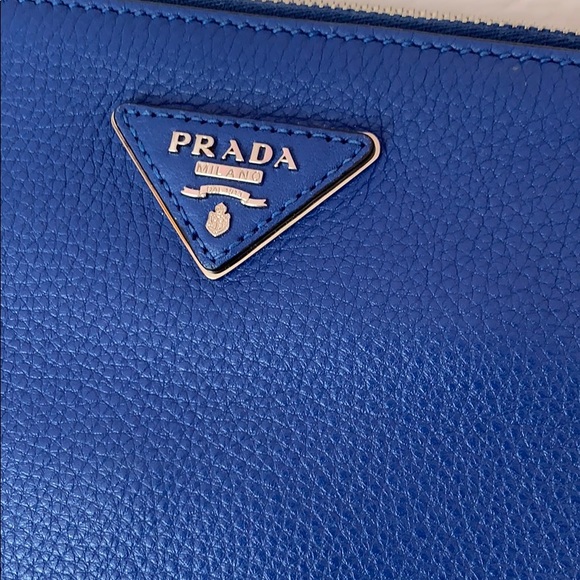 Prada leather wrist pouch - Picture 2 of 8